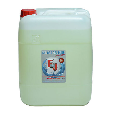 FJ Chloro Gel Plus Laundry – Παχύρευστο Χλώριο για Πλυντήρια Ρούχων